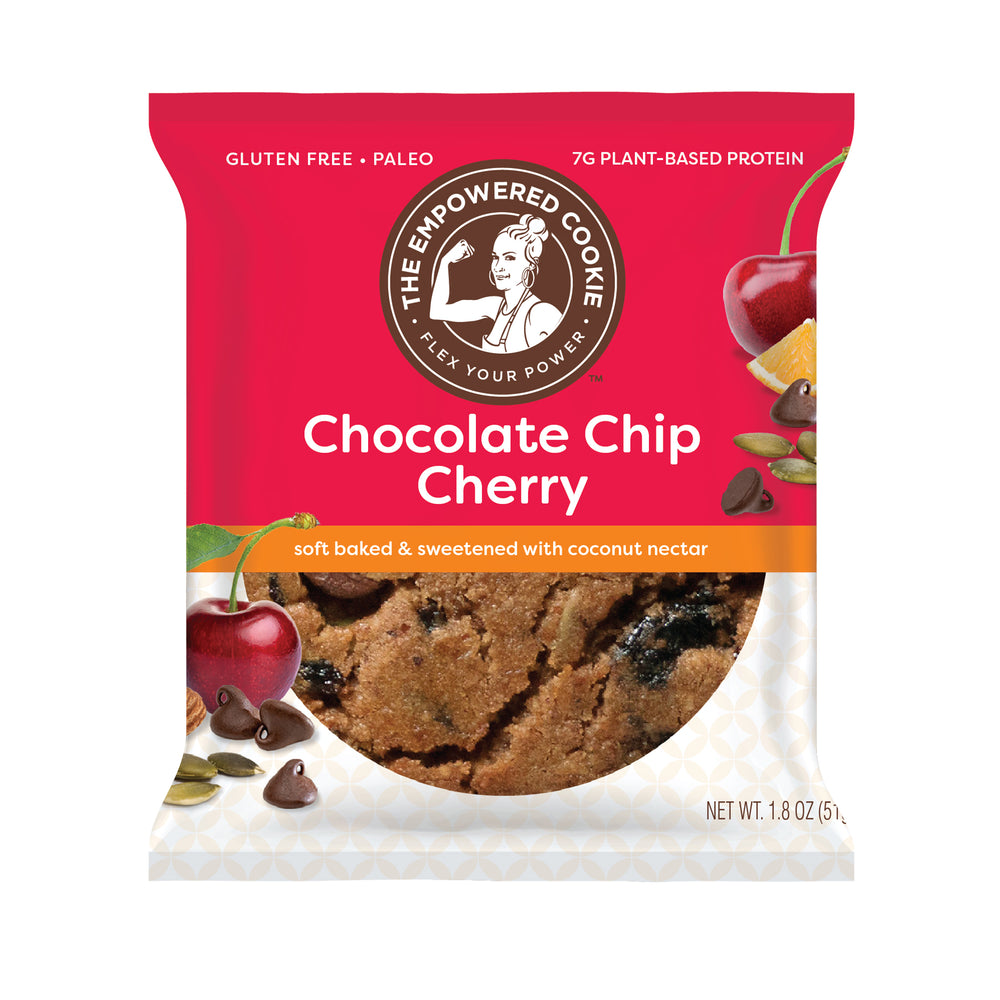 Chocolate Cherry Cookies Packet_The Empowered Cookie homepage