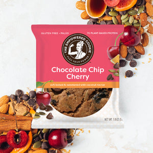 Chocolate Chip Cherry - The Empowered Cookie homepage