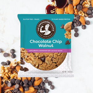 chocolate chip walnut empowered cookie homepage