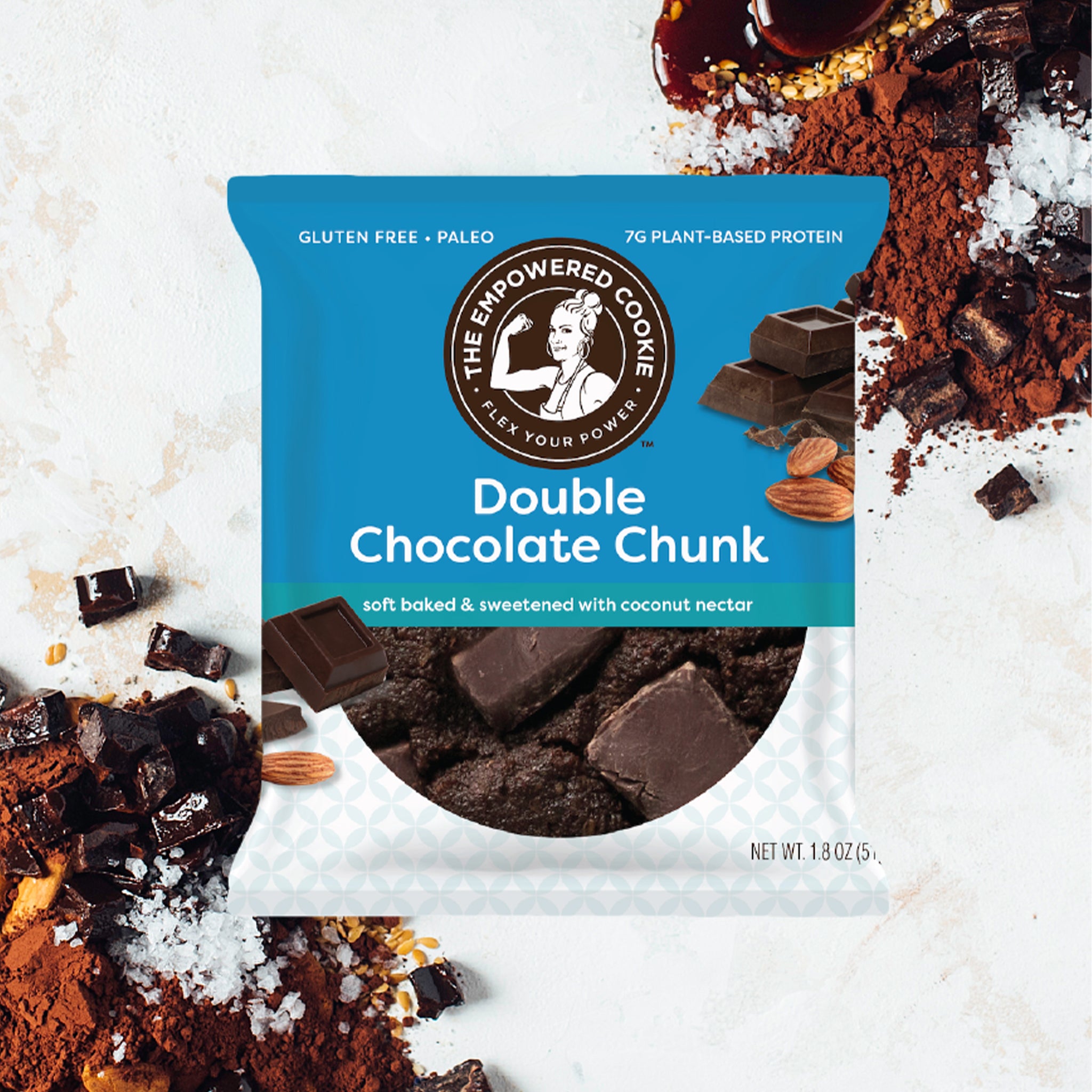 Double Chocolate Chunk - The Empowered Cookie