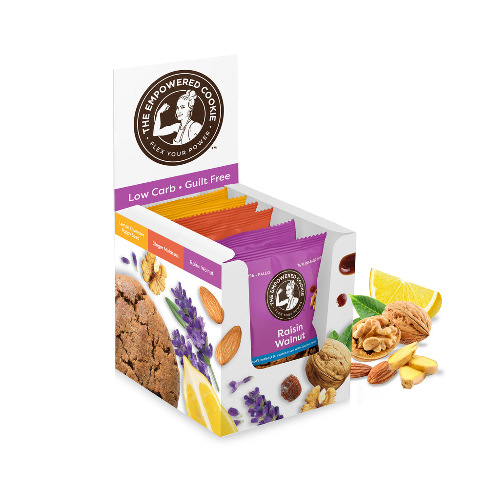 2 Chocolate 6-pks & 2 Lemon Variety 6-pks (24 Cookies, 6 Flavors)