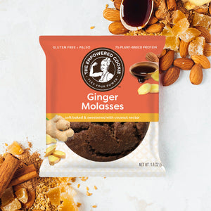 ginger molasses empowered cookie homepage
