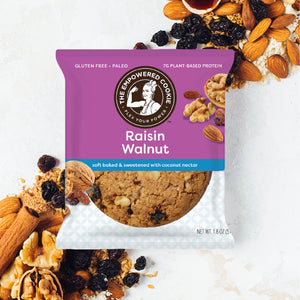 
            
                Load image into Gallery viewer, Raisin Walnut - The Empowered Cookie
            
        