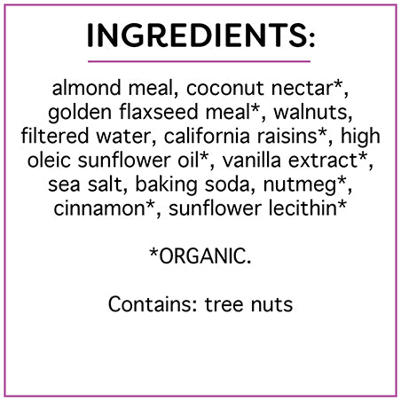 Raisin Walnut - The Empowered Cookie